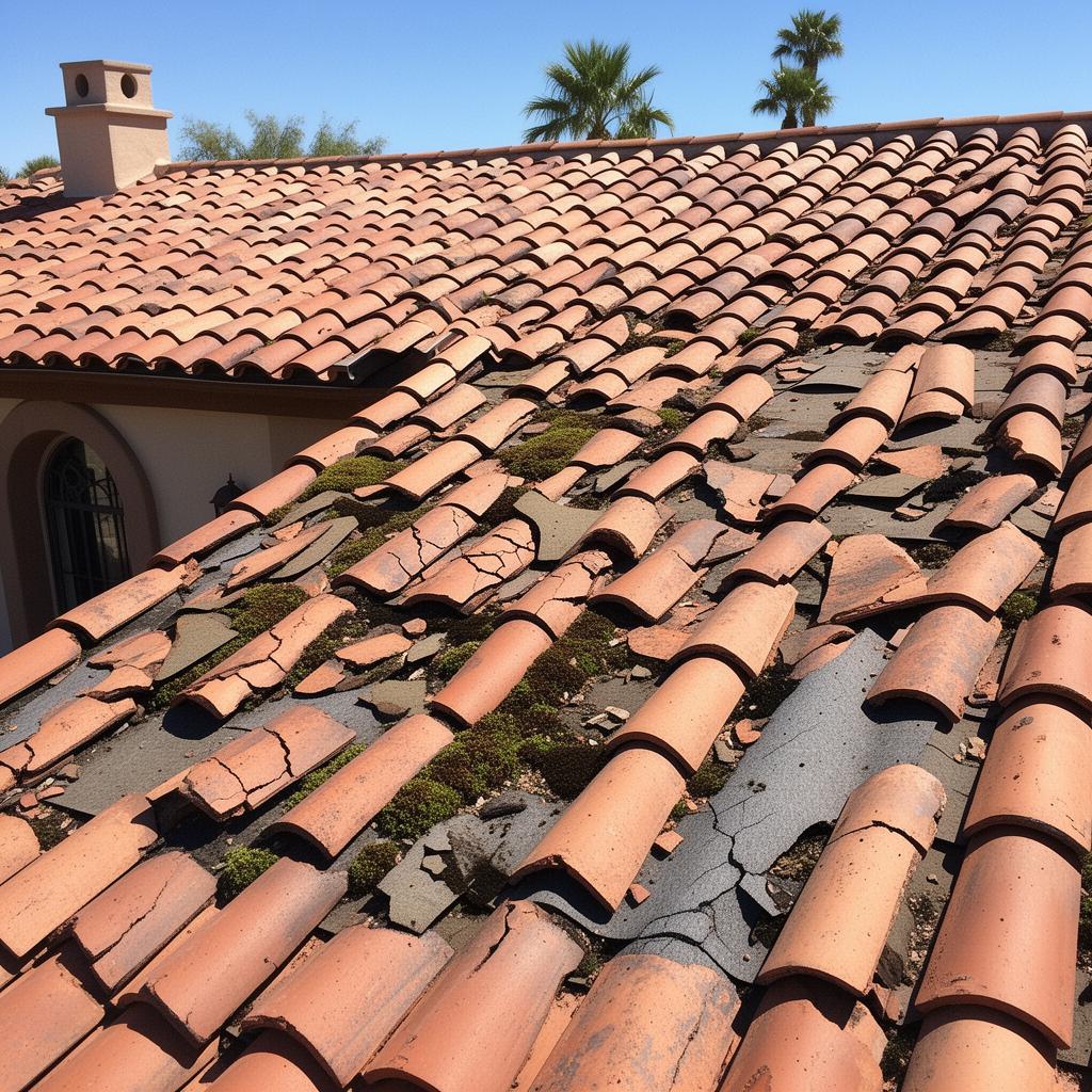 Tile Restoration before